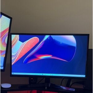 onn. 22" FHD (1920 x 1080p) 60hz Office Monitor with 4.8 ft HDMI Cable, Black